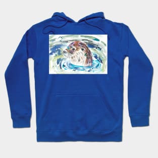 Swimming Otter Hoodie